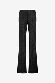 RC Plain print trousers BLACK WKT207-GA091