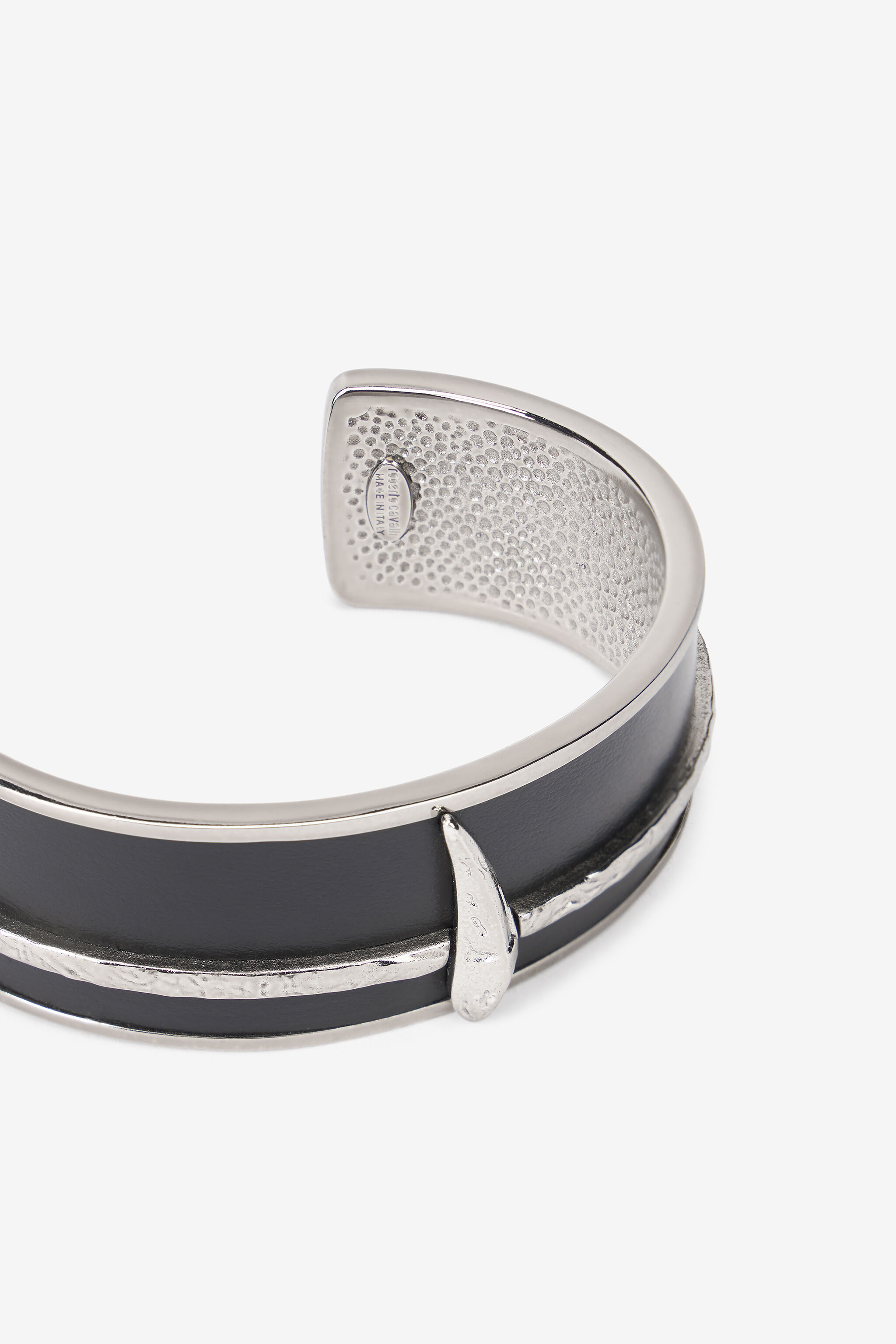 RC Schwarzes und Palladium-Armband mit Fang PALLADIUM BLACK VRG012-AM007