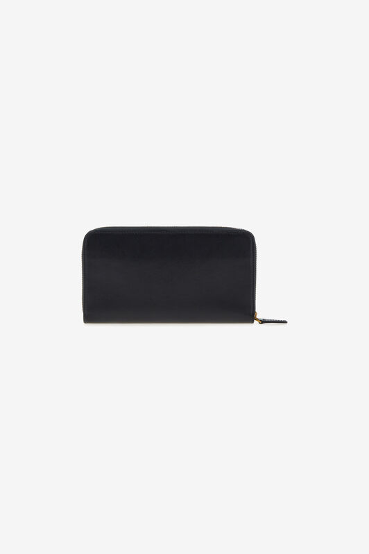 RC Cartera De Piel Negra Con Monogram RC Negro SKA001-PZ172