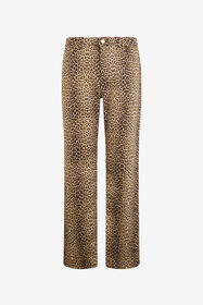 RC Baby Jaguar Print Flare Pants BROWN WQJ200-DAR31