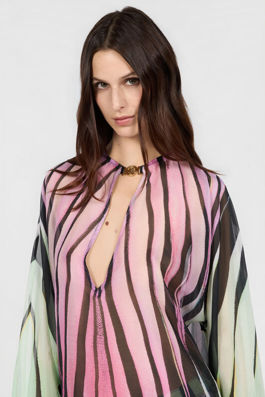 RC Caftan à Imprimé Ray Of Paradise MULTICOLOR XKW032-HNM33