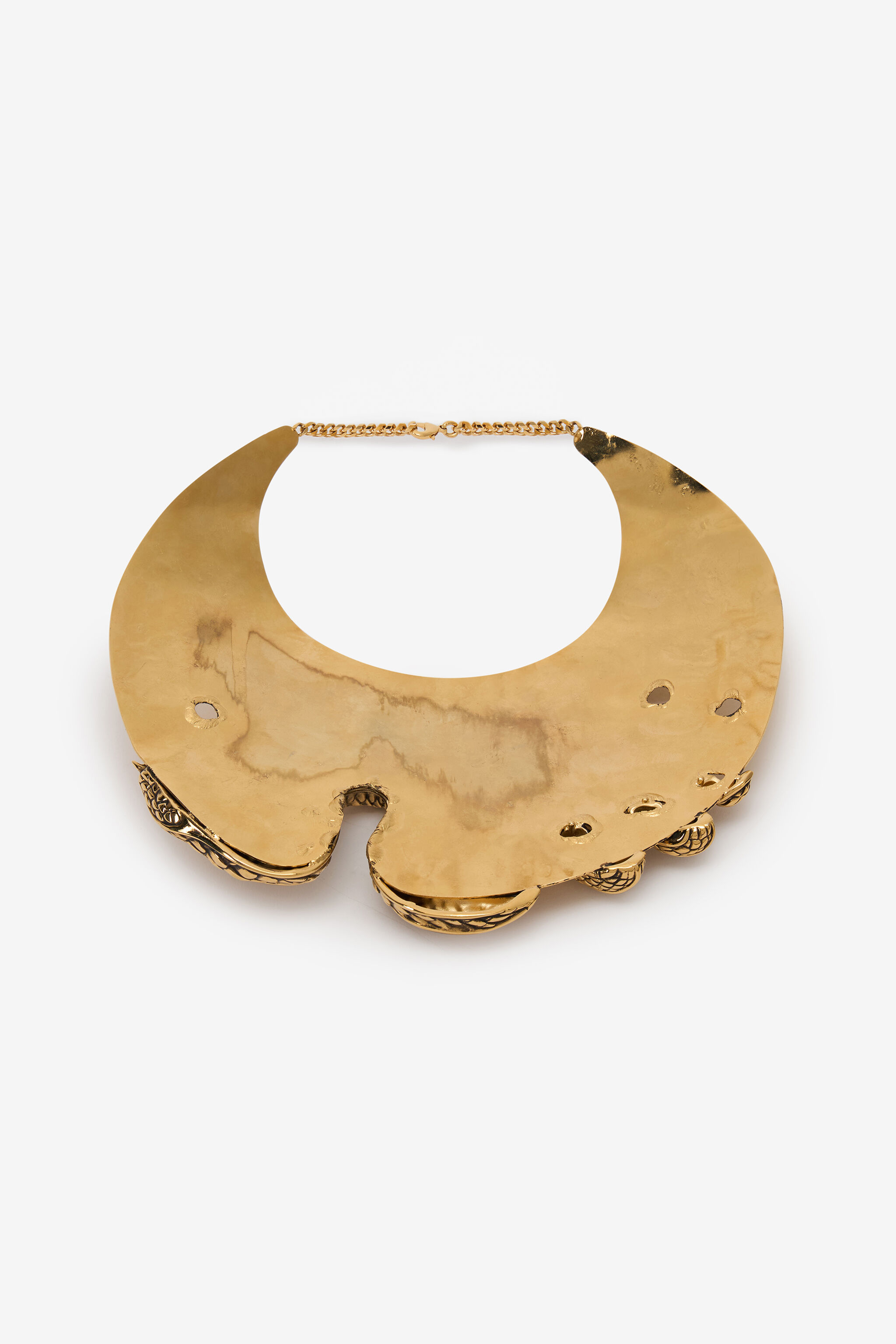 RC Collana Choker Oro Anticato Con Serpente OLD GOLD WWG003-AM001