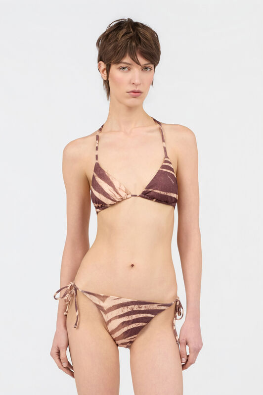 JC Bikini Imprimé Natural Barb 751 BEIGE + 709 MARR WFM032-WF751