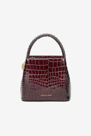 RC Crocodile-Effect Roar Bag Purple UKB011-PZE01
