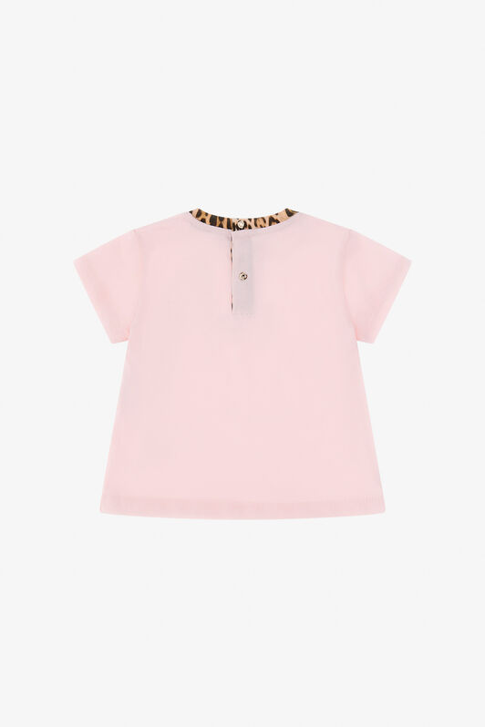 JU T-shirt à logo RC Rose TJT603-JD001