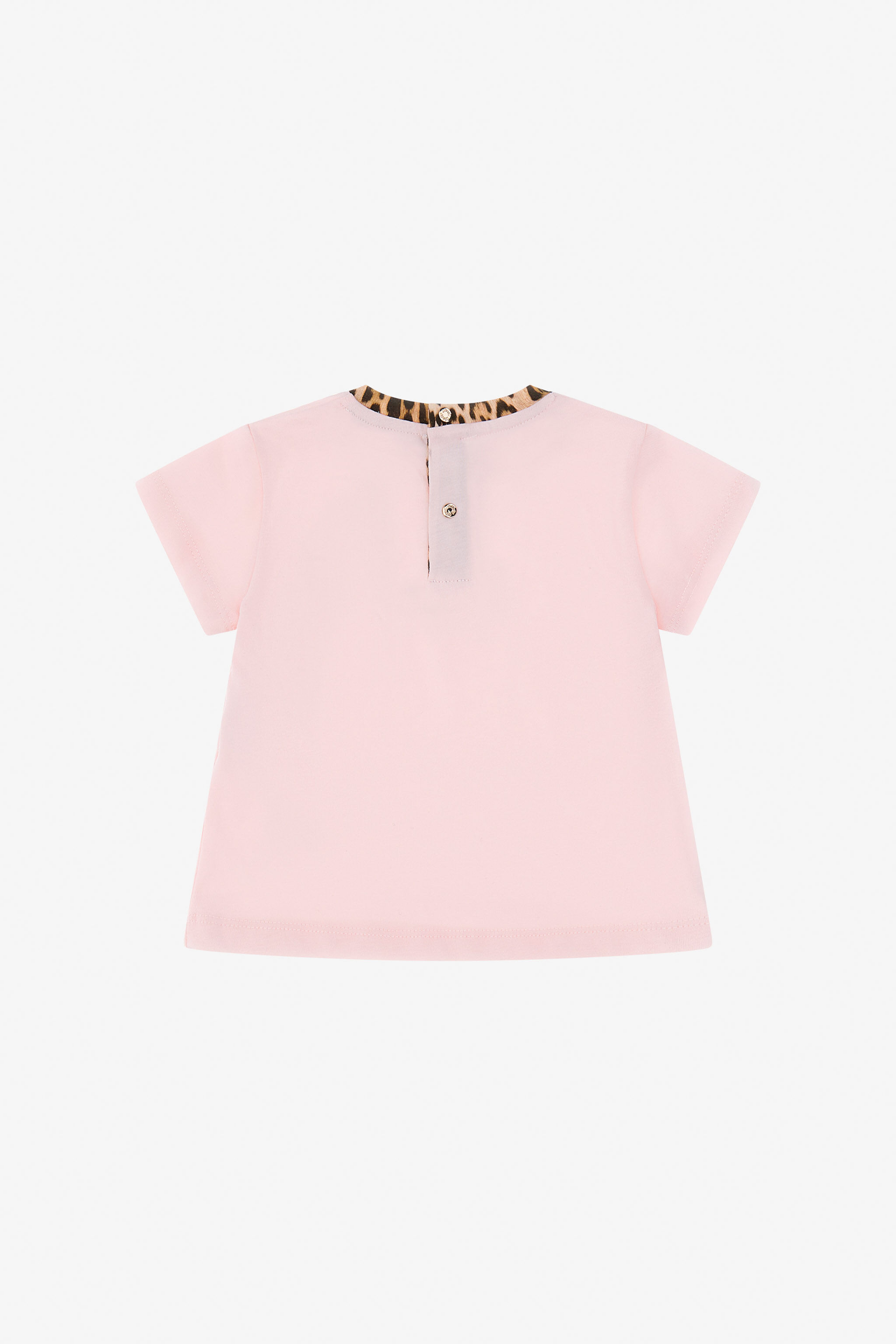 JU T-shirt à logo RC Rose TJT603-JD001