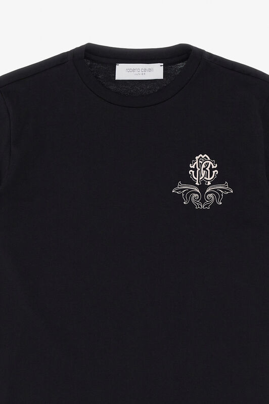 JU Camiseta con logo RC Negro TJT60X-JD001