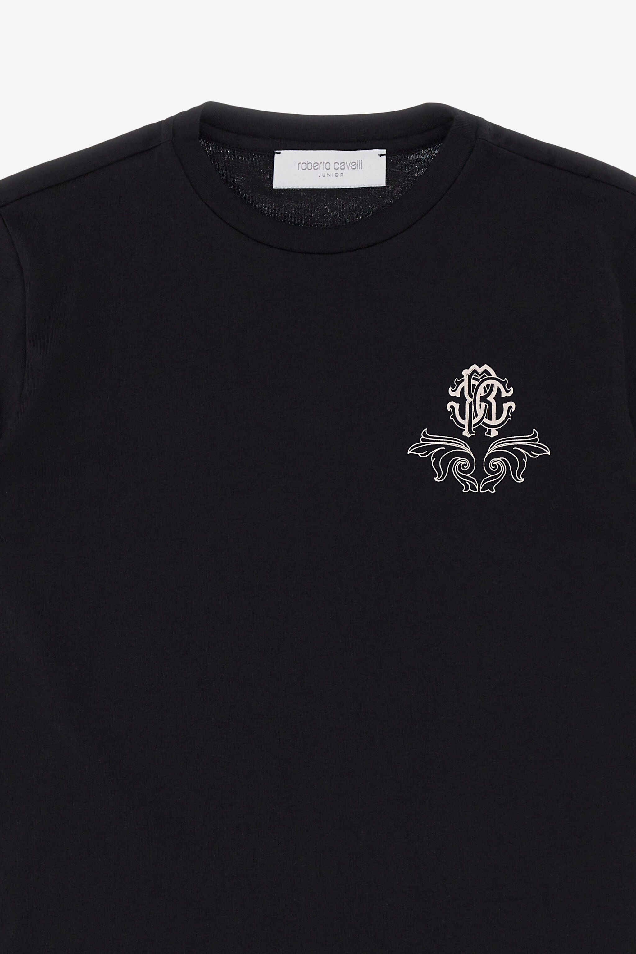 JU Camiseta con logo RC Negro TJT60X-JD001