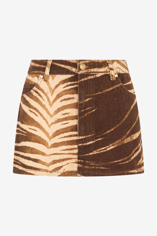 JC Minirock mit Natural Barb Print SABBIA WFT186-WF563