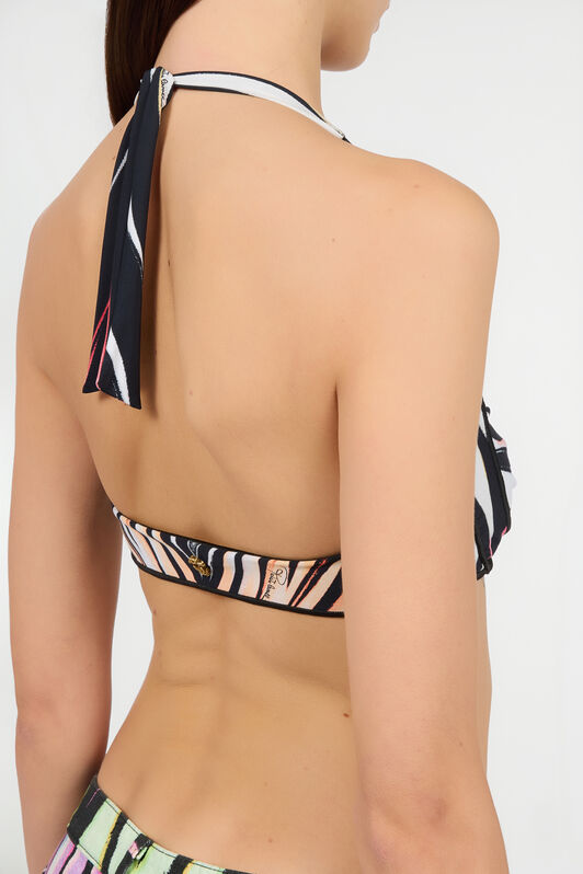 RC Bikini-Oberteil mit Ray Of Paradise-Print CORAL XKW014-HVM33
