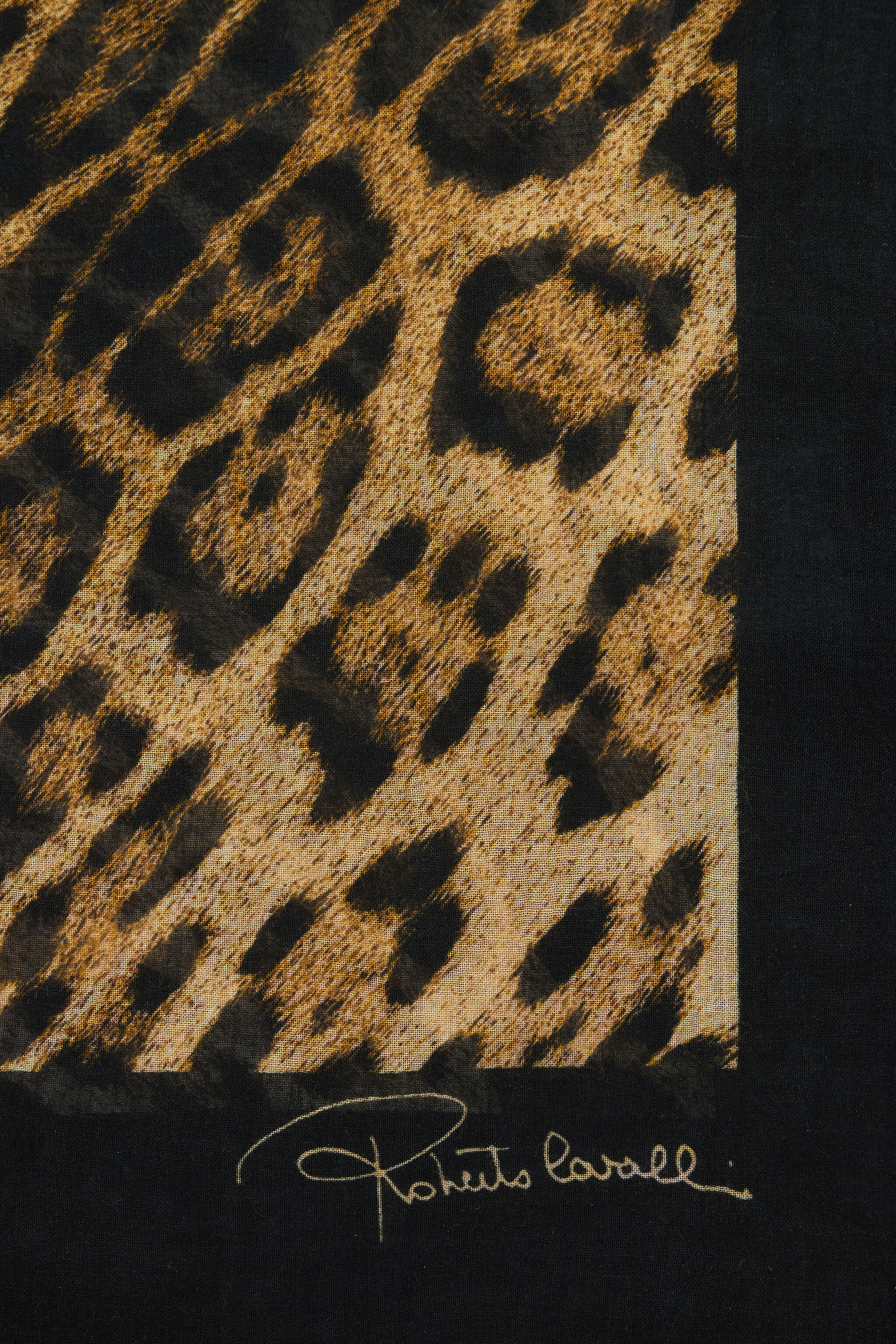 RC Modal-Kaschmir-Schal Mit Jaguar-Print NATURAL WKI007-1LP73