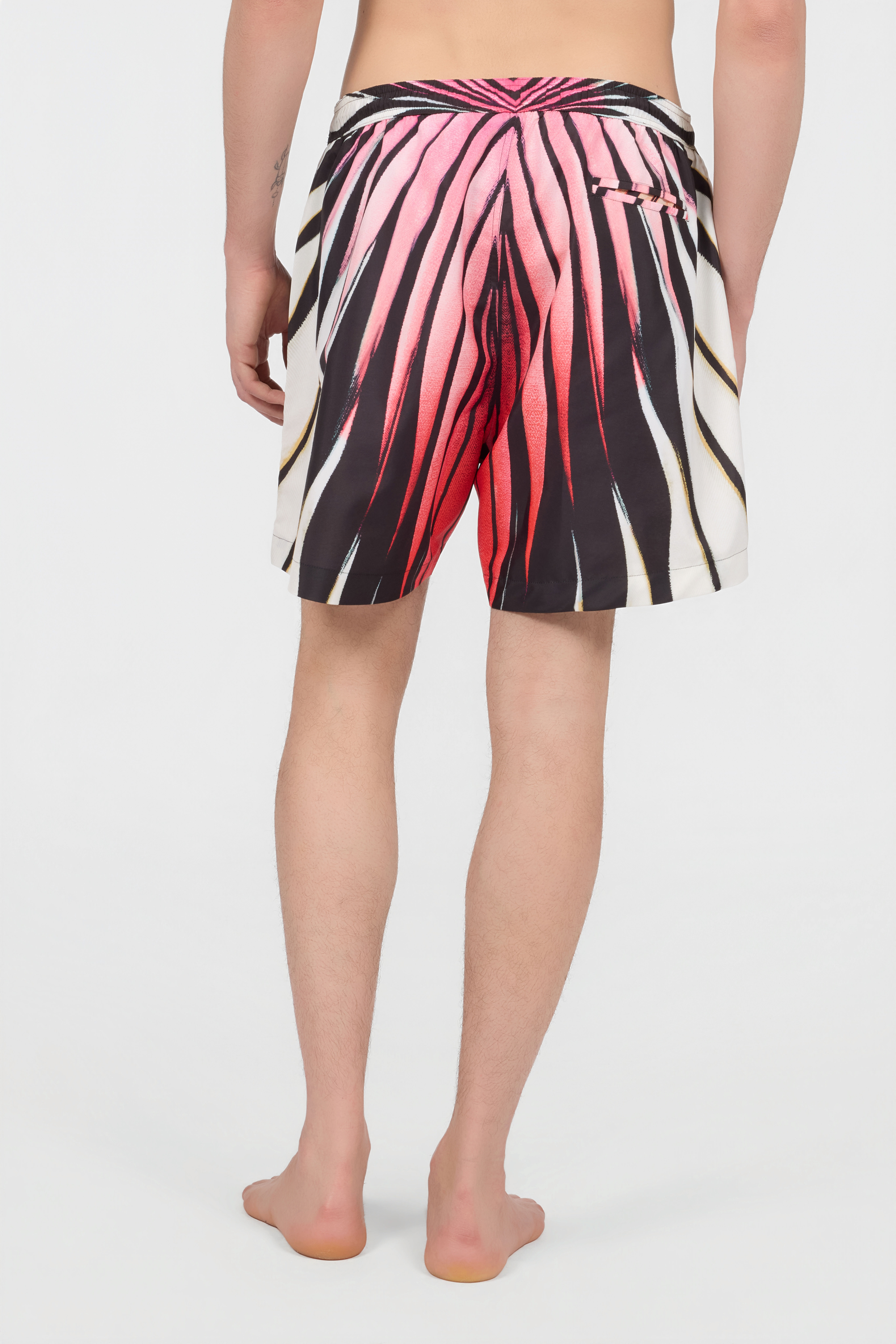 RC Badeanzug Mit Ray Of Paradise-Print CORAL PINK XRH00U-5RM33