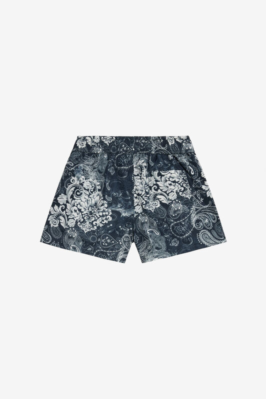JU Badeboxer mit Paisley-Print CAMOU BLACK WJH00B-5RR15