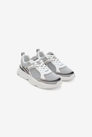 JC White Chunky Sneakers 836 MOON ROCK + 003 WFS024-WF232