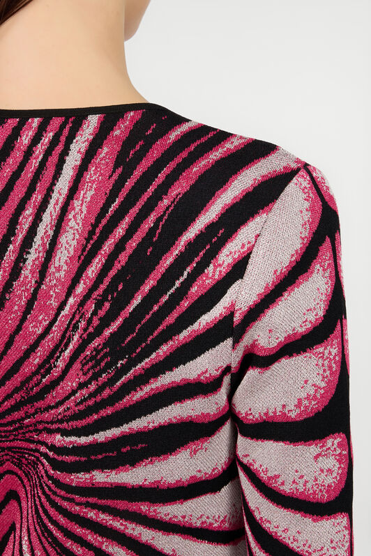 RC Cardigan Imprimé Ray Of Paradise MAGENTA XKM600-MI150