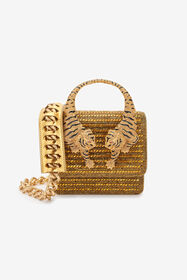 RC Mini Roar Bag Con Cristalli Oro SKB025-PZC98