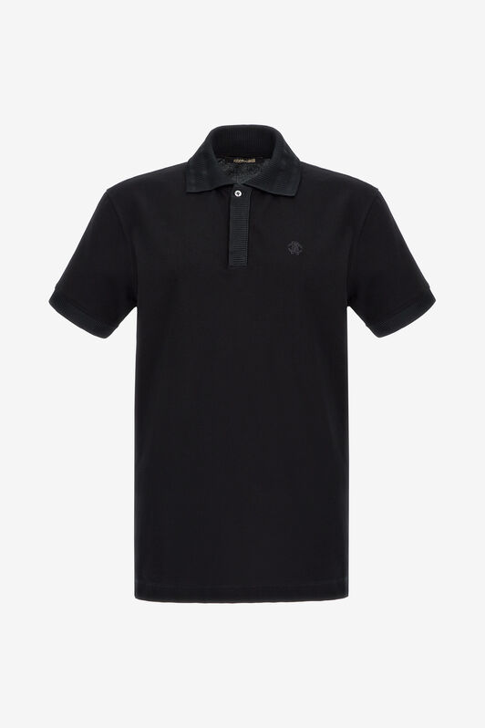 RC Polo Nera Con Monogram RC Nero SRT64B-KB002