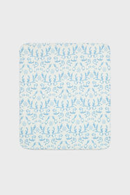 JU Blanket With RC Monogram On The Front Light blue UJT800-JD001