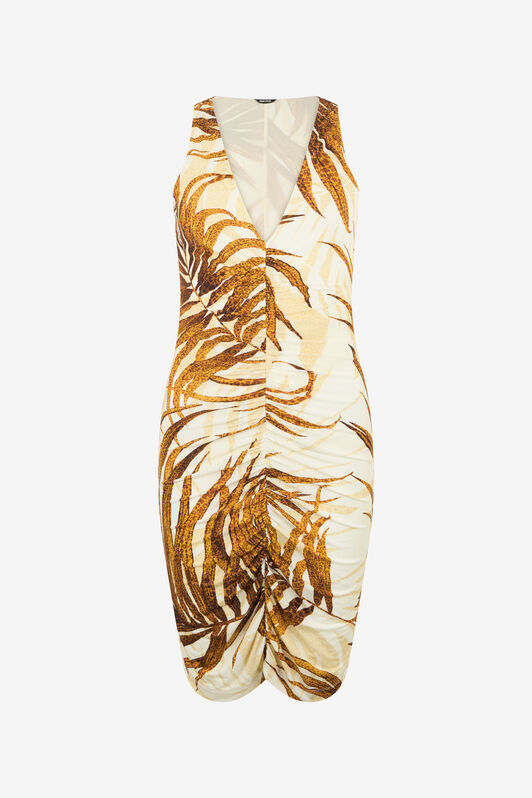 JC Abito Mini Con Stampa Golden Palm DAFFODIL WFT293-WF691