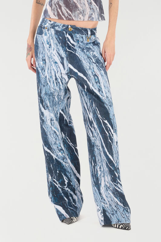 RC Rubane Print Jeans Dark blue UKJ207-DAN22