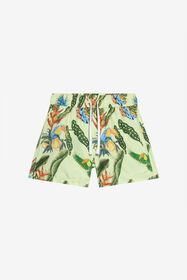 JU Bade-Boxershorts mit Tropicana-Print ORANGE WJH00D-7MR12