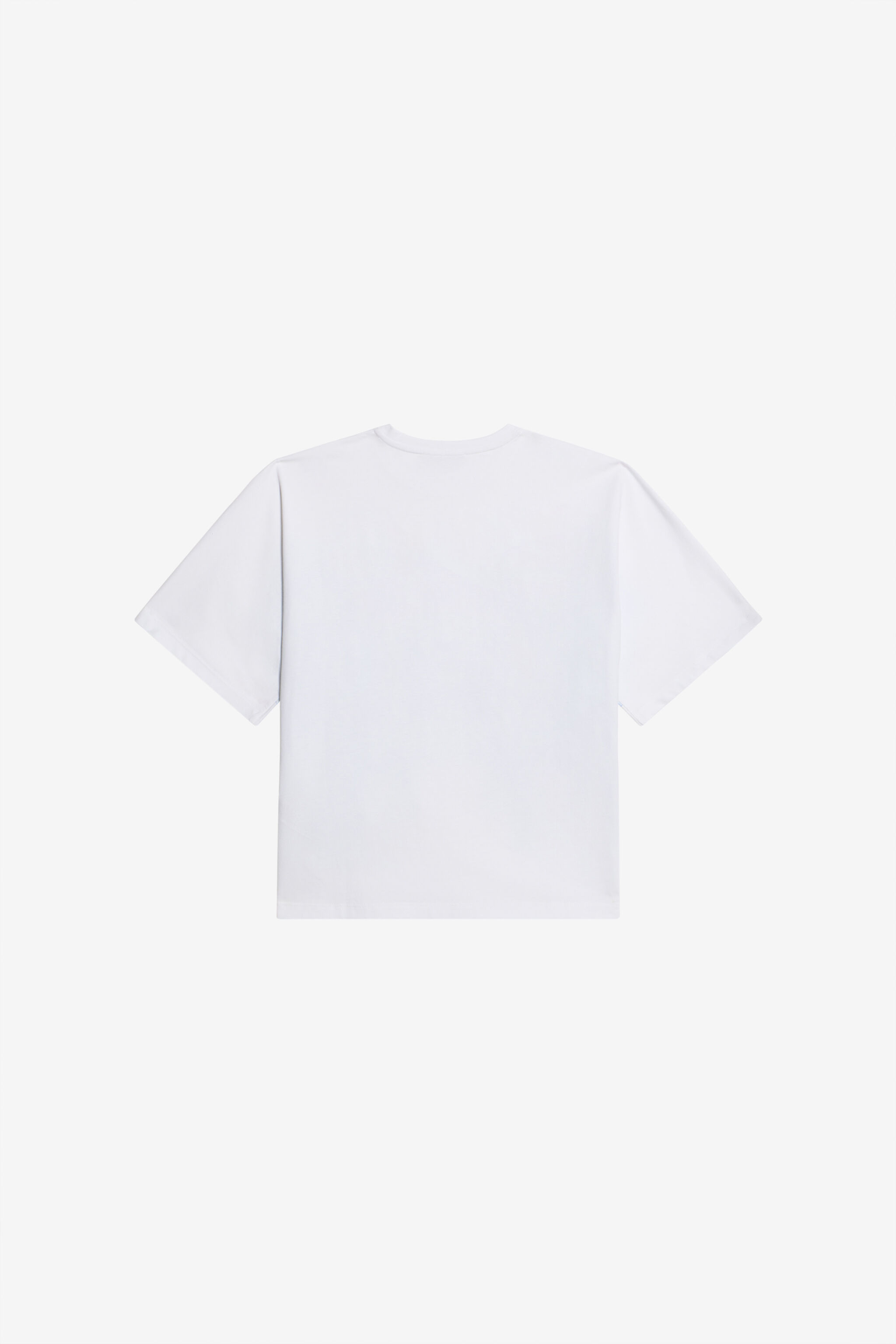 JU T-Shirt In Cotone Stampa Plumago WHITE/BLUE WJT60R-JD001