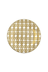 HO Monogram Gold 2 Fruit Plates Gold RALA35-IA040