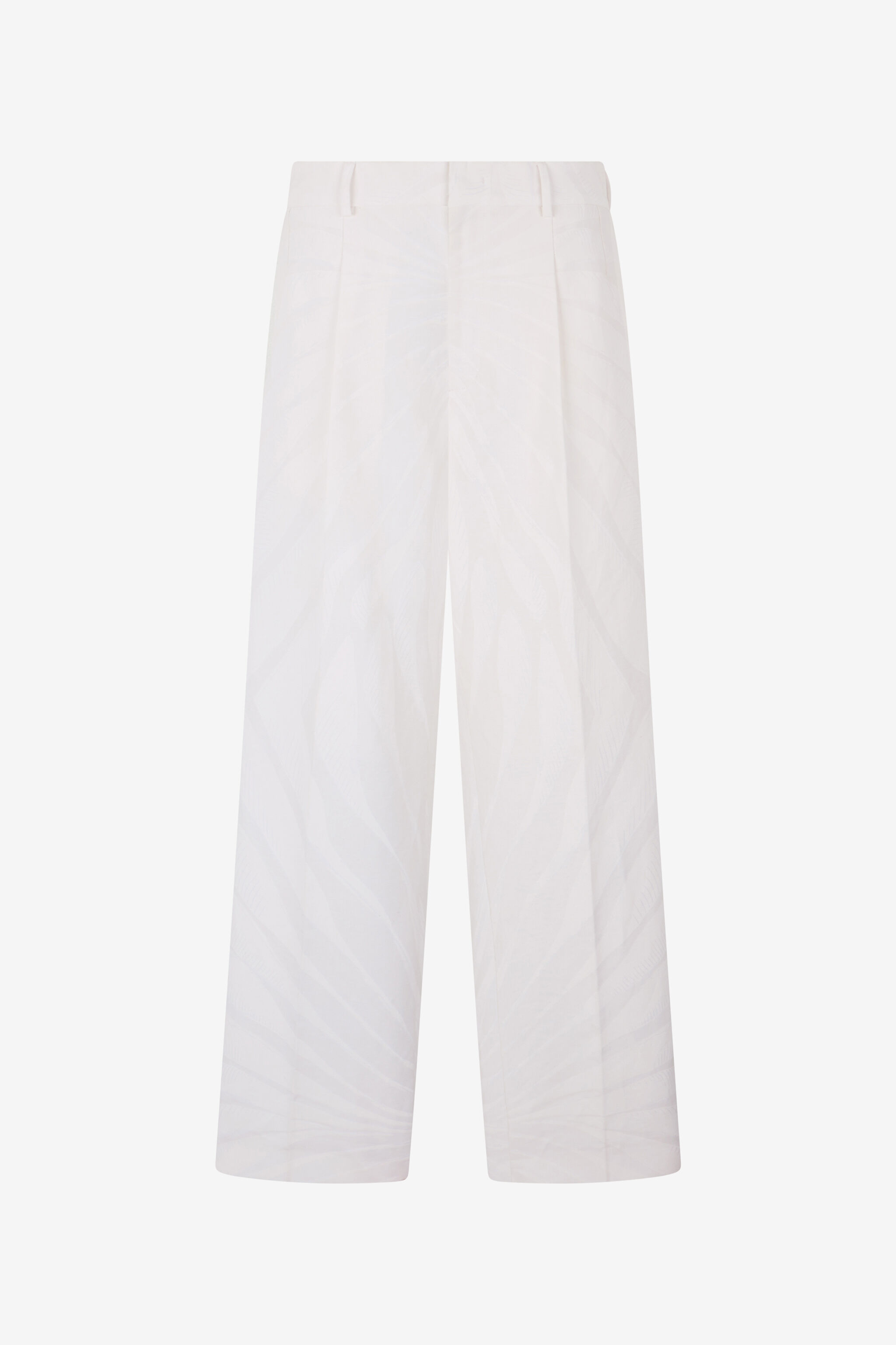 RC Trousers With Ray Print NATURAL WHITE XRT202-4NI15