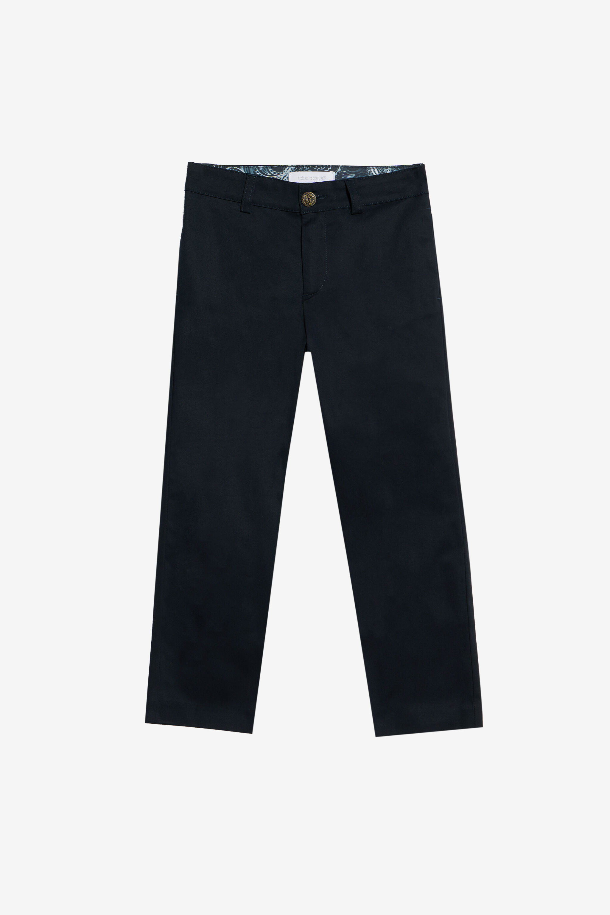 JU Pantaloni In Cotone Blu NAVY WJT20Z-CH005