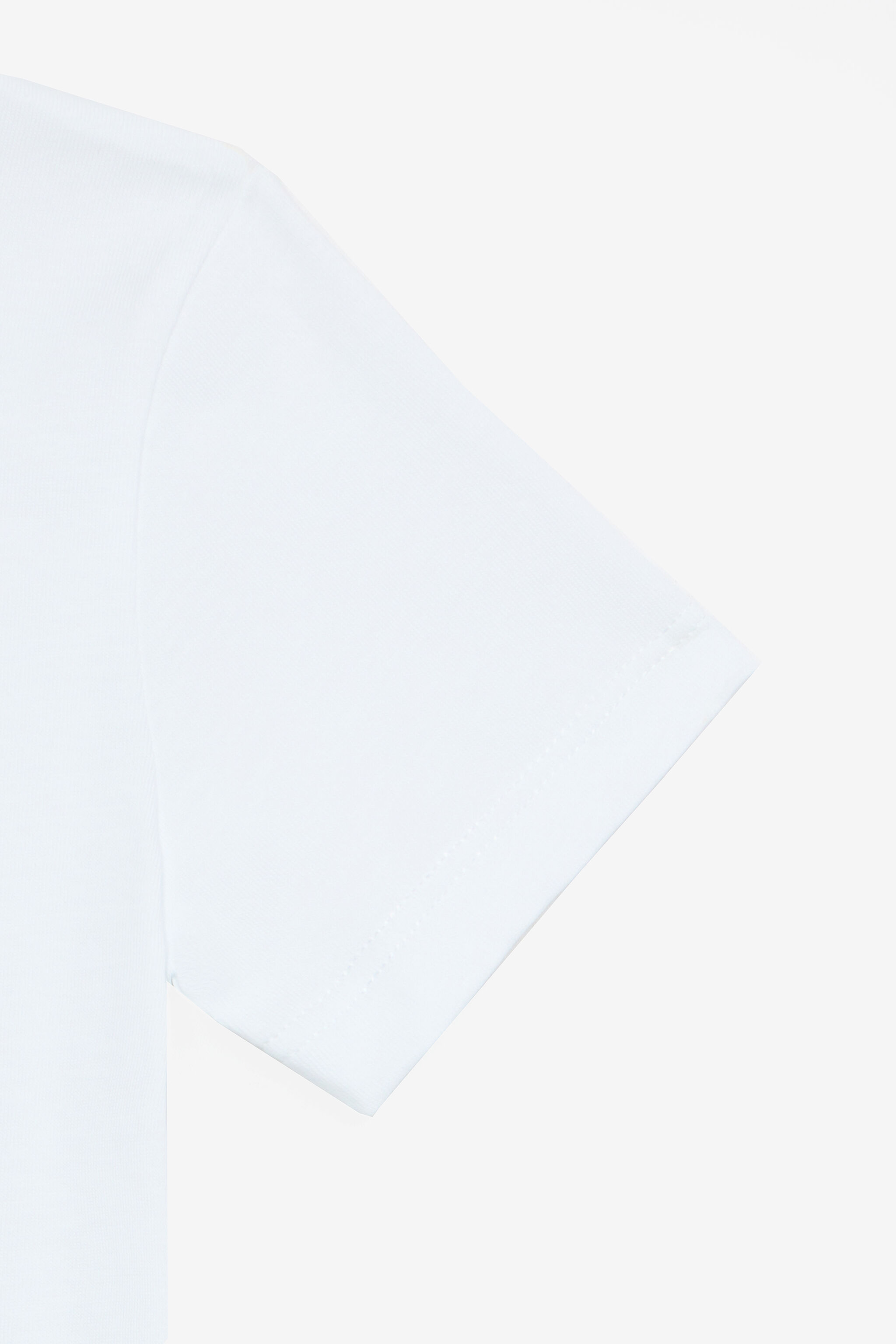 JU Camiseta Con Monograma RC Y Firma De Pedrería Blanco UJT62E-JD001