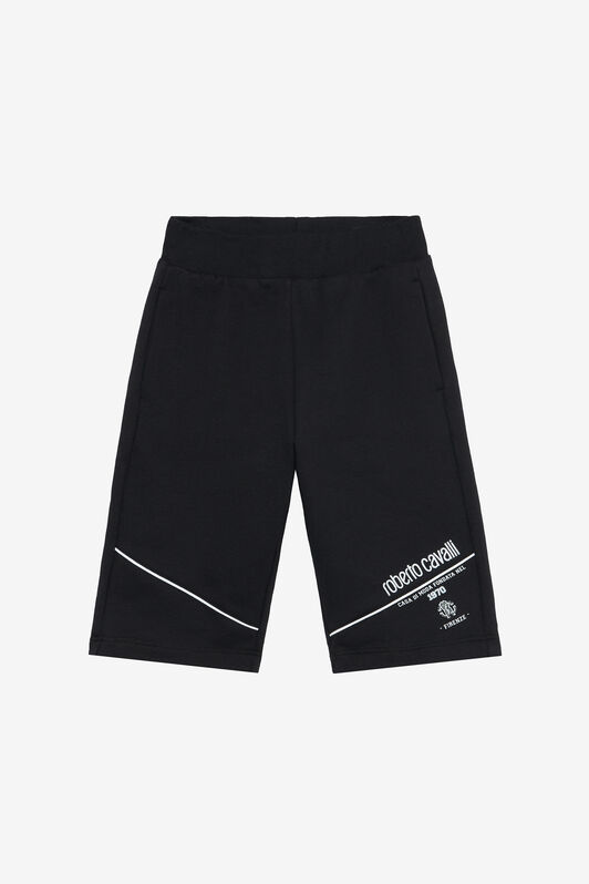 JU Pantaloncini in cotone BLACK VJT25B-CF050
