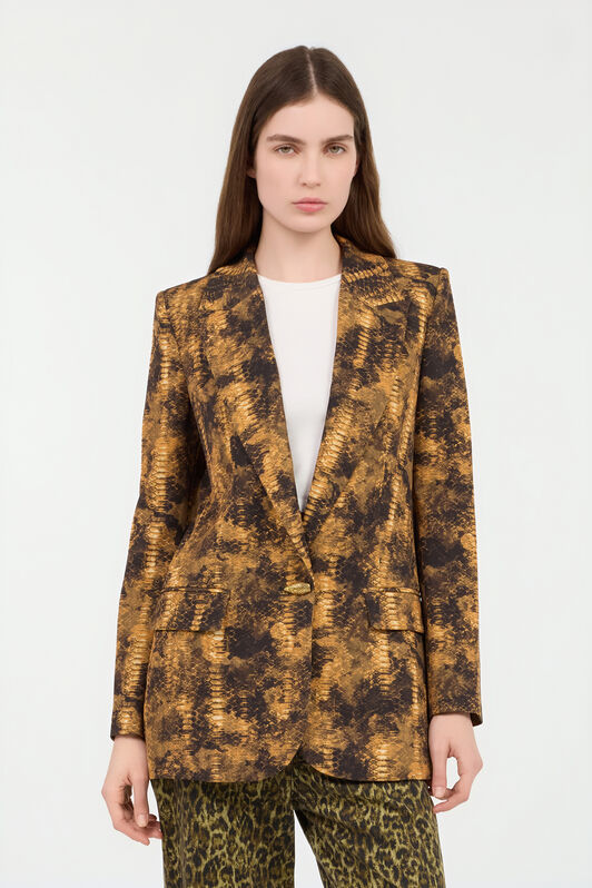 JC Python Print Jacket ZAFFERANO VFT299-VF449