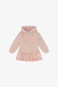 JU RC logo dress Pink TJT102-CF050