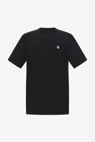 RC T-shirt with Monogram RC Black SRT61A-JD060