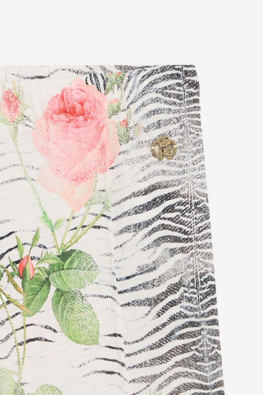 JU Hose mit Zebra Rose-Print MULTICOLOR ZEBRA ROS UJT23B-JFO47