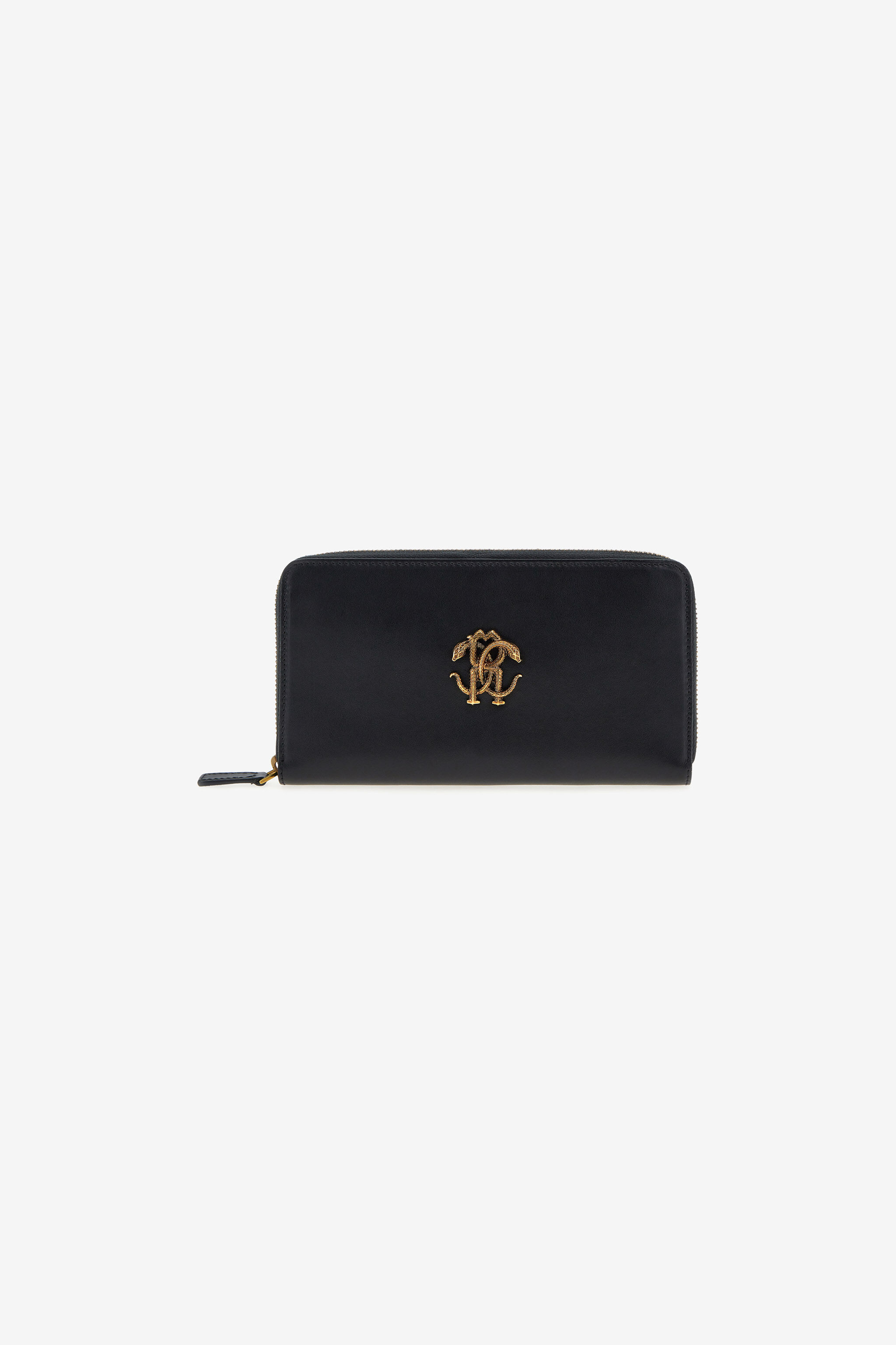 RC Cartera De Piel Negra Con Monogram RC Negro SKA001-PZ172