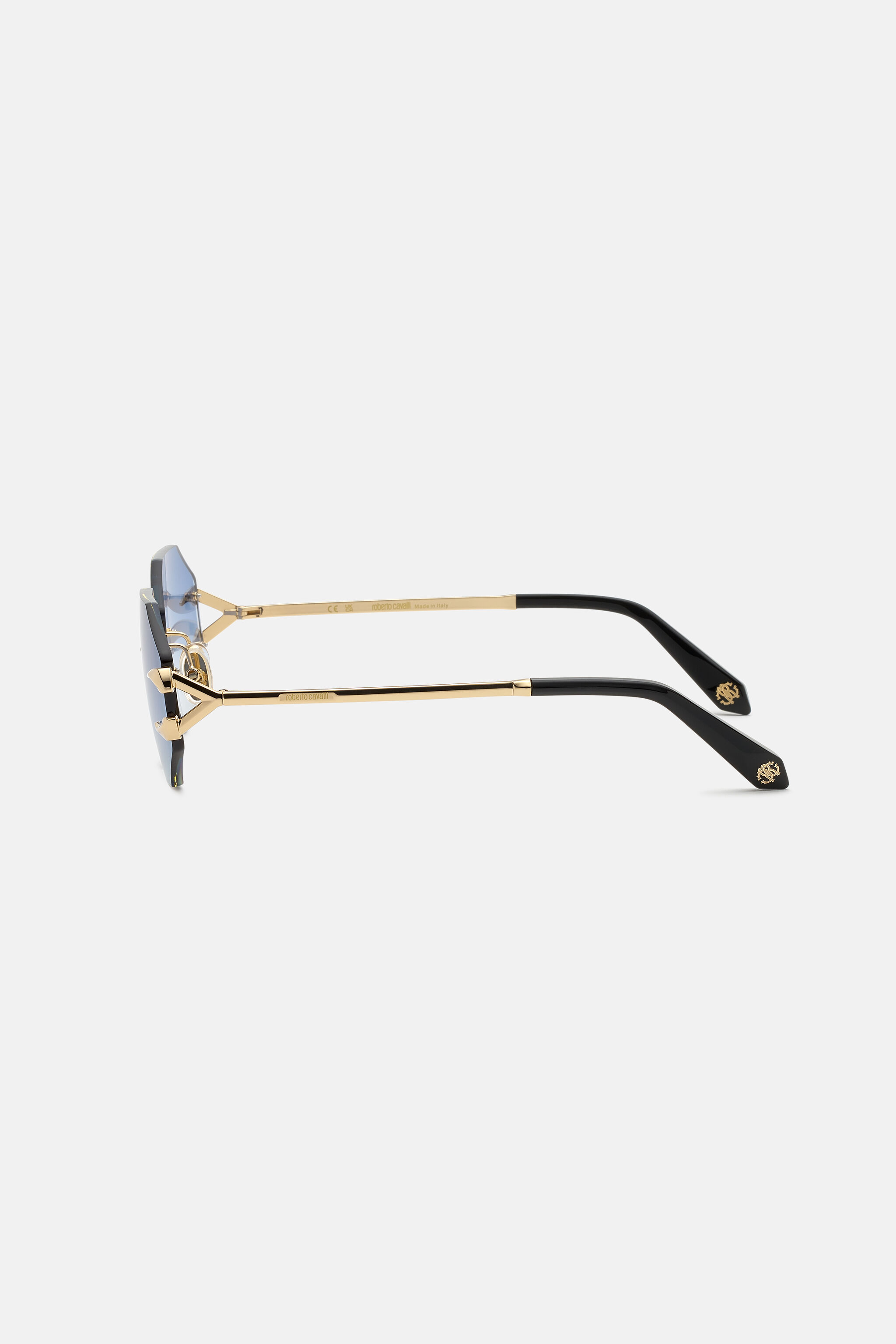RC Roberto Cavalli Sunglasses - Fang Collection SHINY ROSE GOLD VALD01-ID237