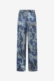 RC Jeans With Jaguar Skin Print BLU/CELESTE/MARRONE VKJ207-VT010