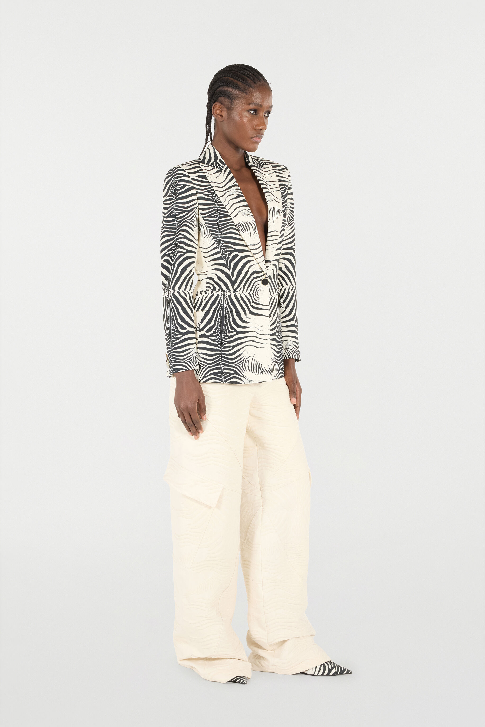 RC Blazer Mit Print White Tigresse Schwarz/Weiß UKT401-ORN49