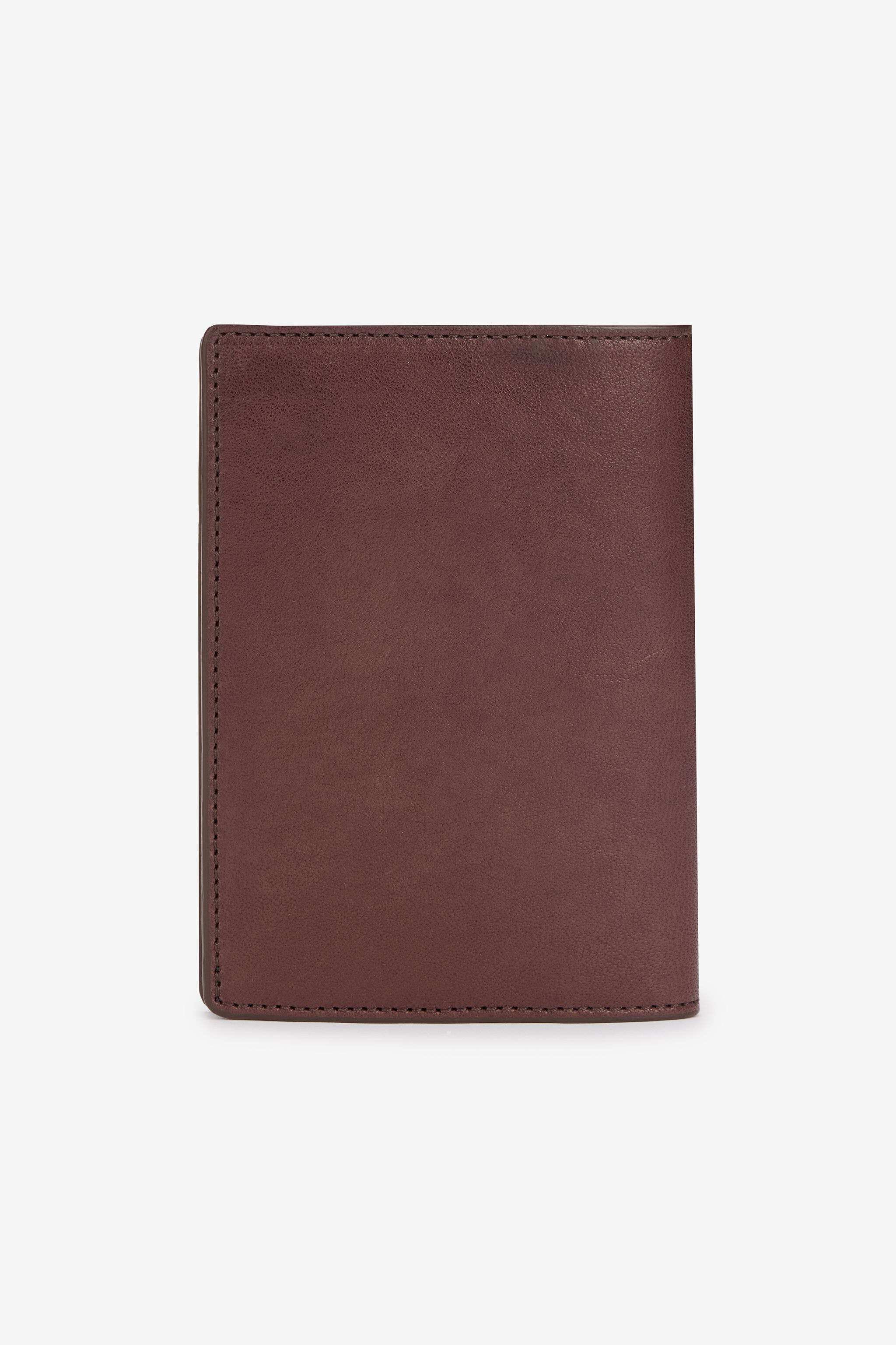 RC Cartera De Dos Pliegues Con Monograma RC Marrón VRA002-PGB00