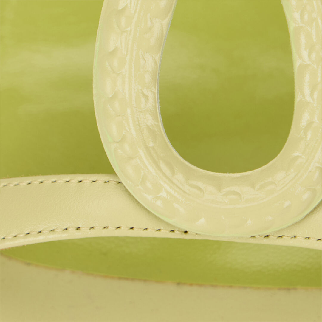 RC Hellgrüne Ledersandalen LIGHT GREEN WKS005-PZ319