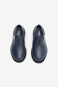 JU Mocasines con cordones y monograma RC BLUE NAVY TJS03L-PZJ02