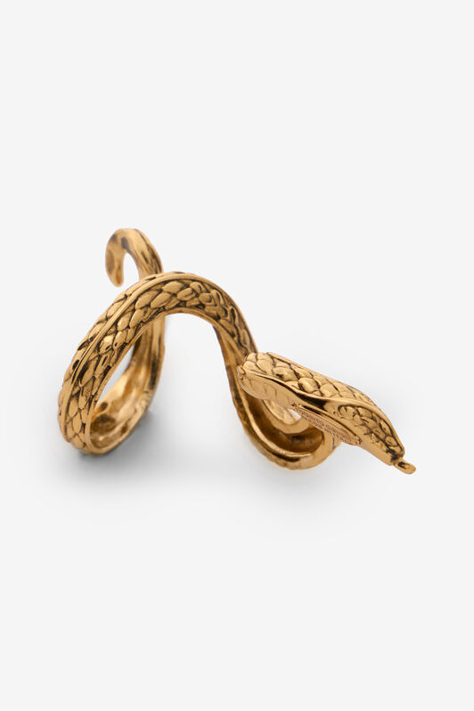 RC Schlangenring aus antikisiertem Gold OLD GOLD WWG008-AM001