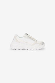 JC Zapatillas Chunky Blancas Con Inserciones De Piel WHITE UFS036-UF358