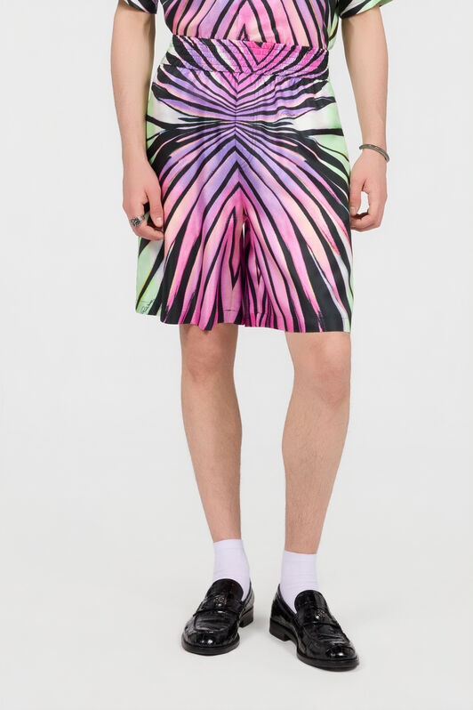 RC Shorts mit Ray Of Paradise-Print PURPLE/GREEN XRT271-4QM33