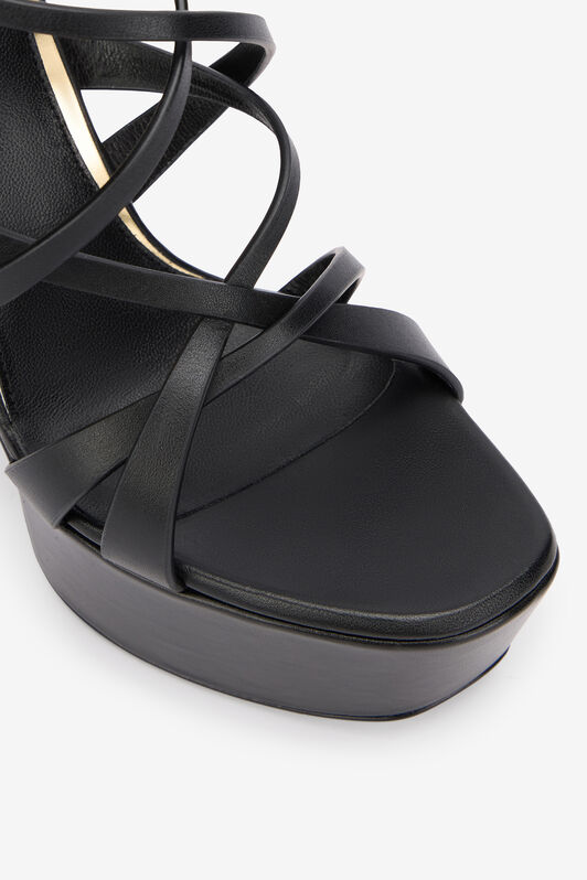 RC Serpentine Sandalen BLACK WKS002-PZ319