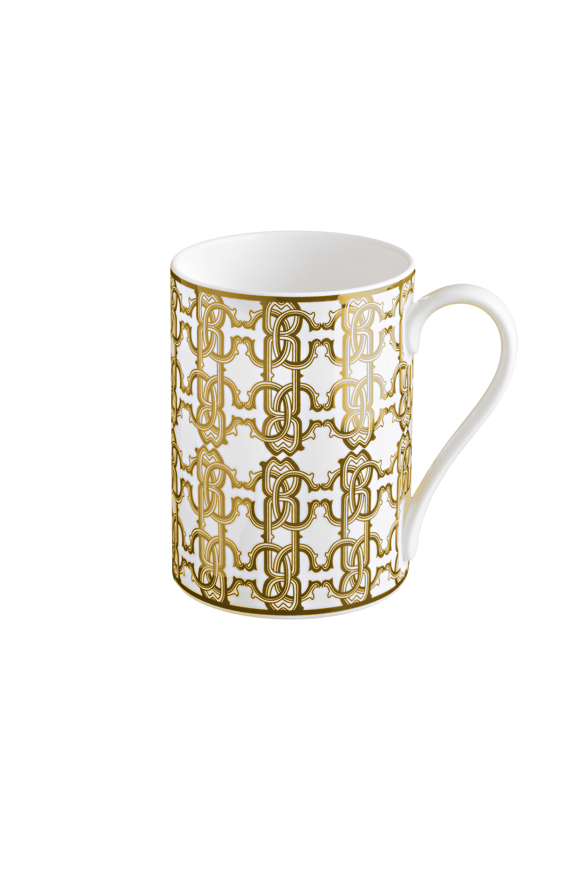 HO MONOGRAM GOLD MUG IN GIFT BOX Gold RALA48-IA053