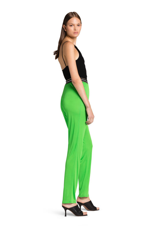 CL Logo-Jacquard Trousers VERDE ERBA GXLWAD-IWAZO