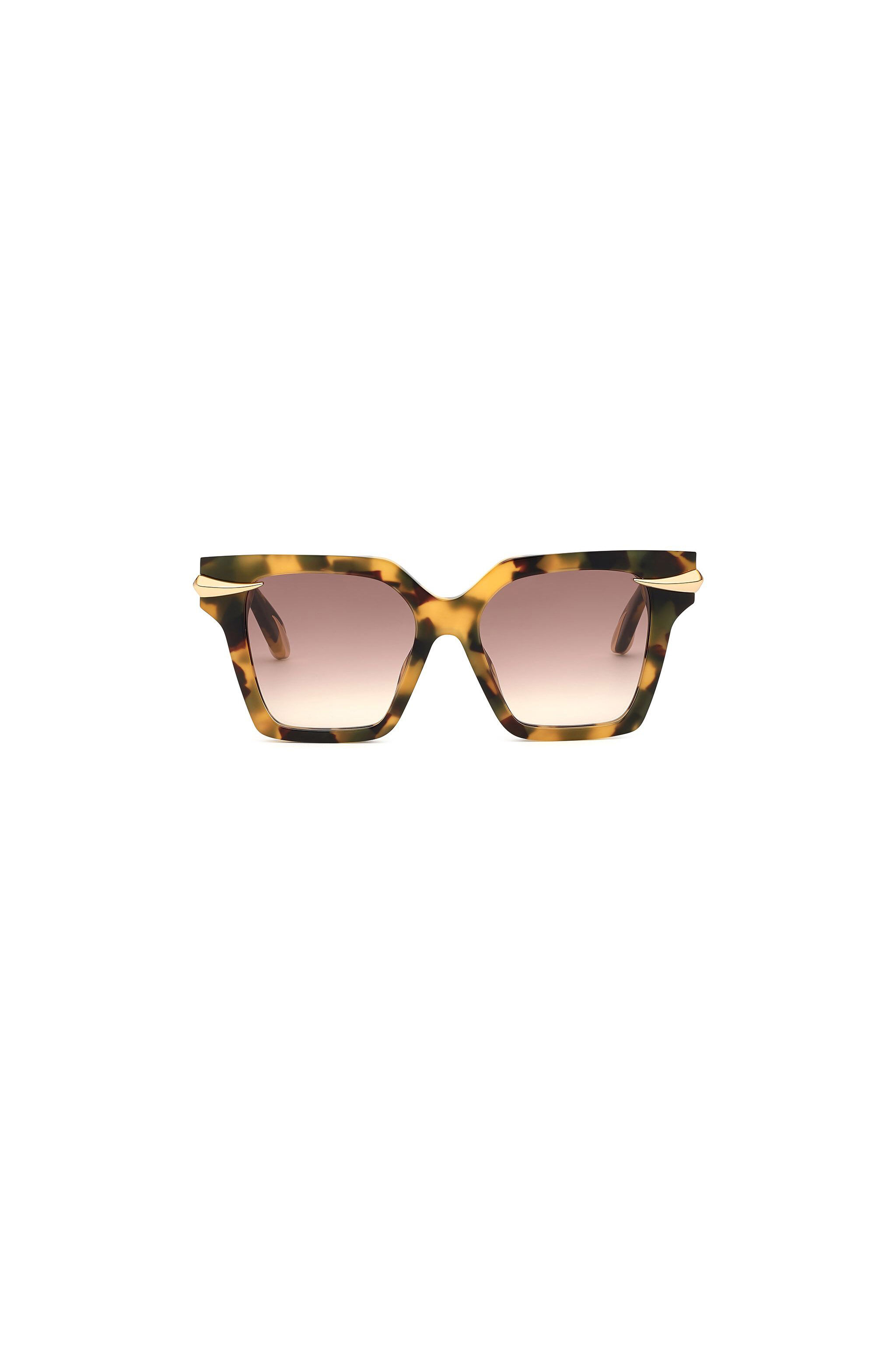 RC Occhiale da sole Roberto Cavalli Fang Collection SHINY VINTAGE HAVANA PD1313-PD179