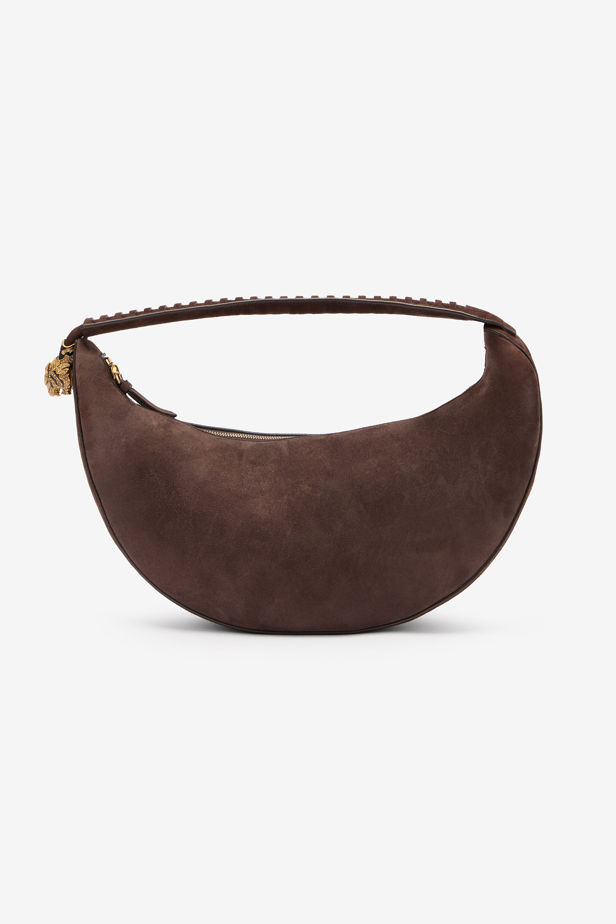 RC Hobo Roar Bag Aus Veloursleder Braun VKB006-PC002